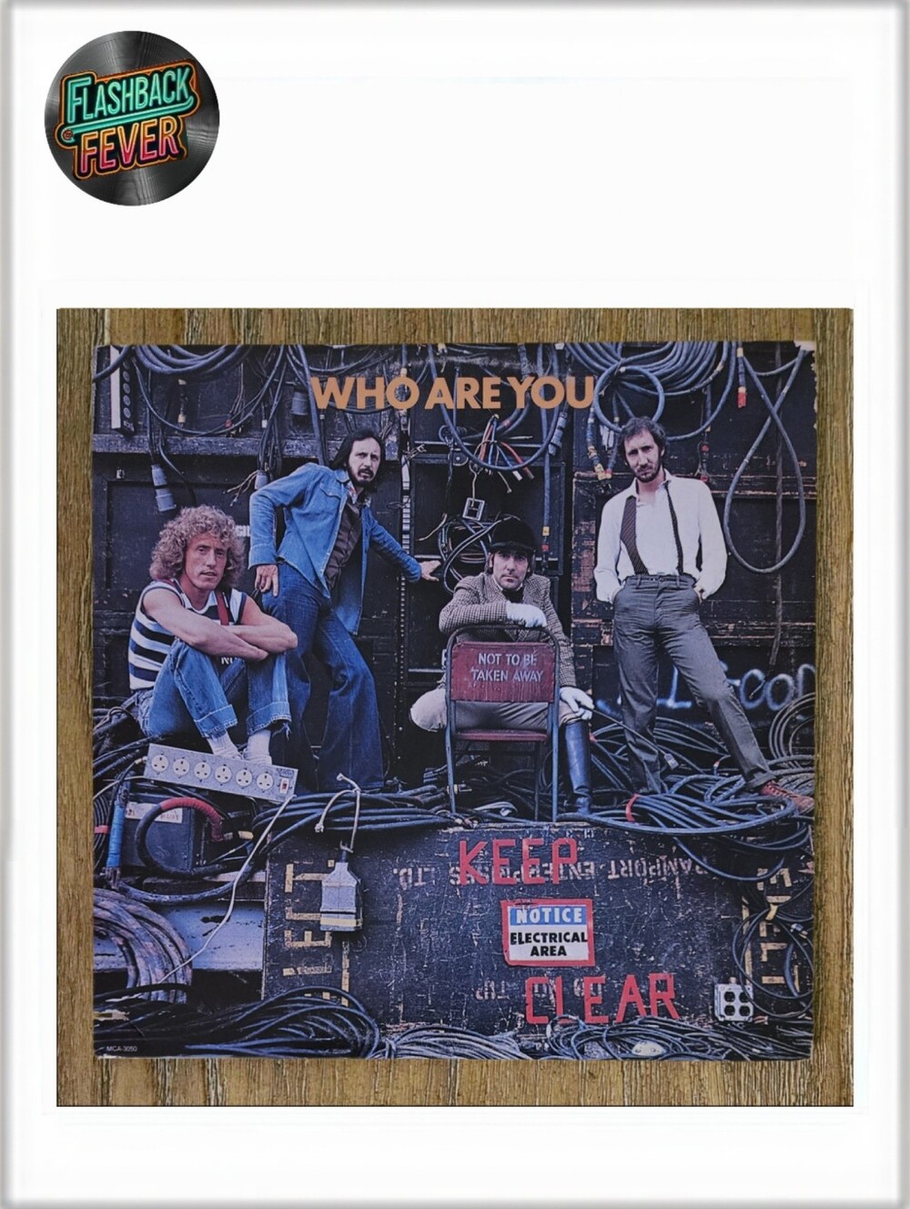 THE WHO•Who Are You•Aug 21, 1978 US (#MCA-3050)•Pinckneyville 1st Press